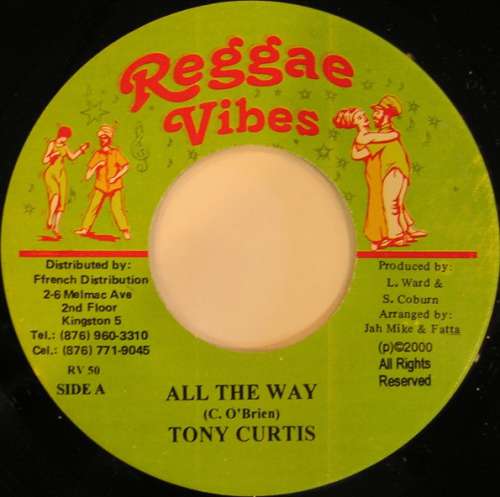 Cover Tony Curtis / Marlon Stewart - All The Way / Unity (7) Schallplatten Ankauf