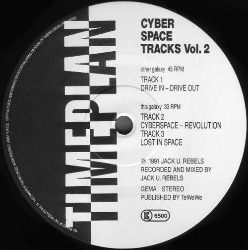 Cover Jack U. Rebels* - Cyber Space Tracks Vol. 2 (12) Schallplatten Ankauf