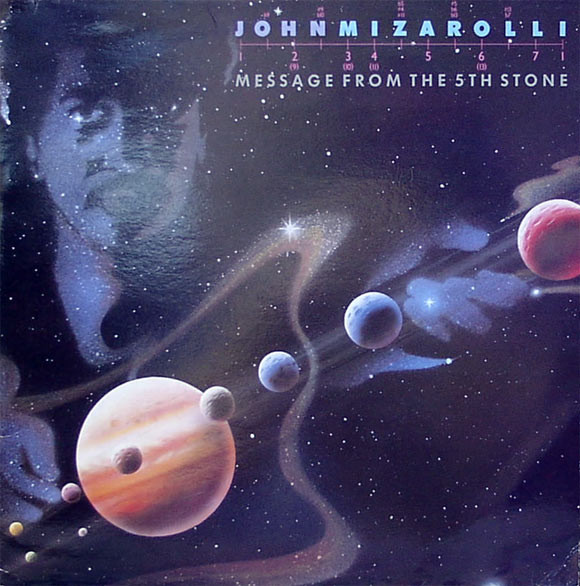 Cover John Mizarolli - Message From The 5th Stone (LP, Album) Schallplatten Ankauf