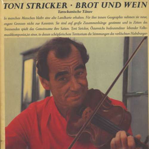 Cover Toni Stricker - Brot Und Wein - Tarockanische Tänze (LP, Album) Schallplatten Ankauf