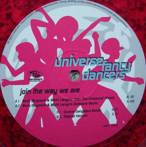 Cover Universe Fancy Dancers - Join The Way We Are (12, Red) Schallplatten Ankauf