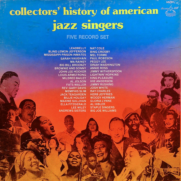 Cover Various - Collectors' History Of American Jazz Singers (5xLP, Comp) Schallplatten Ankauf