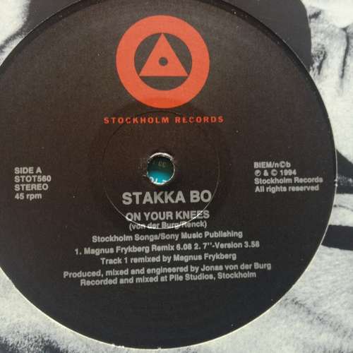 Cover Stakka Bo - On Your Knees (12) Schallplatten Ankauf