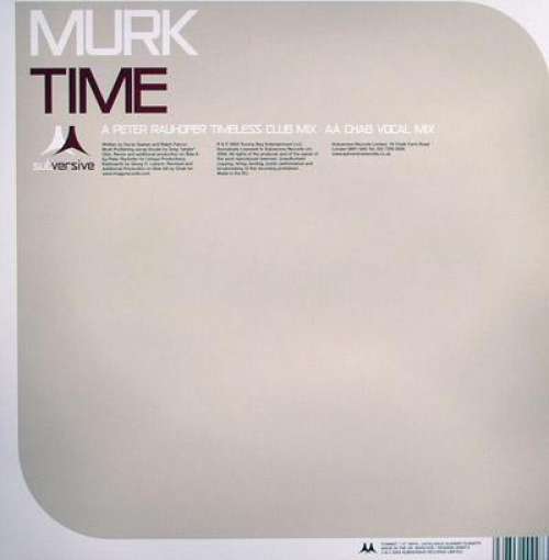 Cover MURK - Time (12) Schallplatten Ankauf