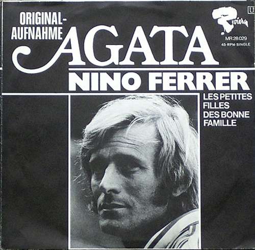 Cover Nino Ferrer - Agata (7, Single) Schallplatten Ankauf