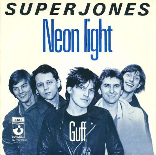 Cover Superjones - Neon Light (7, Single) Schallplatten Ankauf