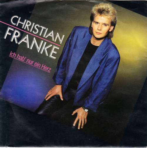 Cover Christian Franke - Ich Hab' Nur Ein Herz (7, Single) Schallplatten Ankauf