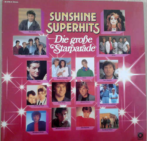 Cover Various - Sunshine Superhits - Die Große Starparade (2xLP, Comp) Schallplatten Ankauf