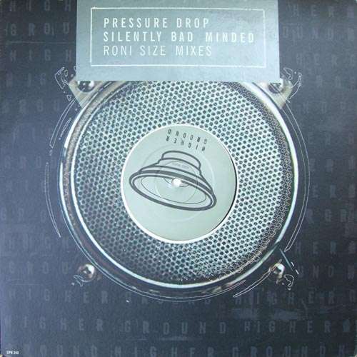 Cover Pressure Drop - Silently Bad Minded (Roni Size Mixes) (12, Promo) Schallplatten Ankauf
