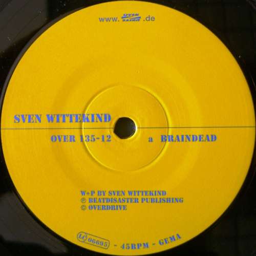 Cover Sven Wittekind - Braindead (12) Schallplatten Ankauf