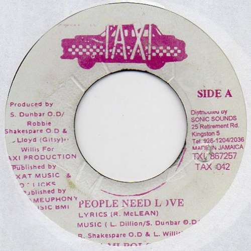 Cover Yami Bolo - People Need Love (7) Schallplatten Ankauf