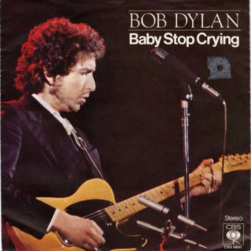 Cover Bob Dylan - Baby Stop Crying (7, Single) Schallplatten Ankauf