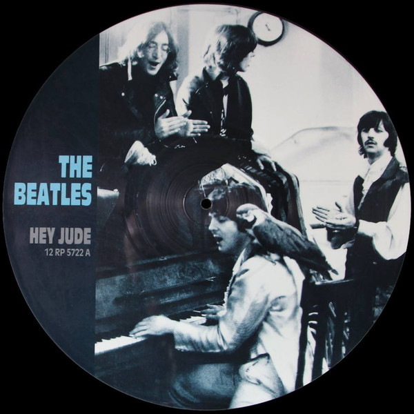 Cover The Beatles - Hey Jude (12, Single, Mono, Pic, RE) Schallplatten Ankauf