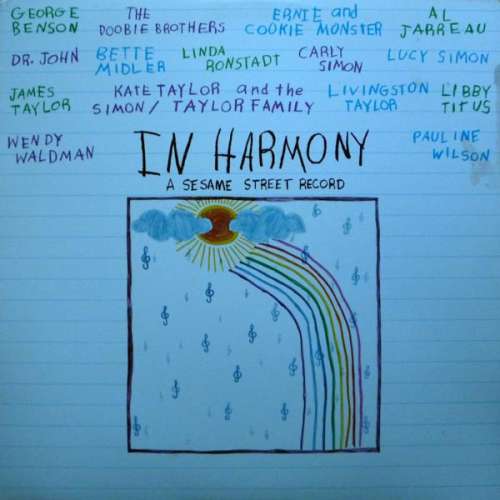 Cover Various - In Harmony - A Sesame Street Record (LP, Comp, RE) Schallplatten Ankauf
