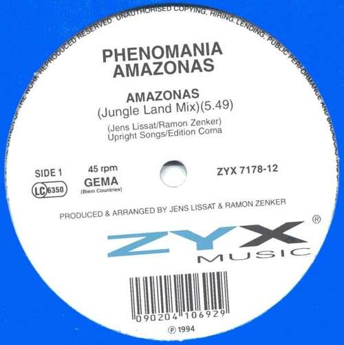 Cover Amazonas Schallplatten Ankauf