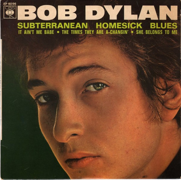 Cover Bob Dylan - Subterranean Homesick Blues (7, EP) Schallplatten Ankauf