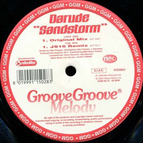 Cover Darude - Sandstorm (12) Schallplatten Ankauf
