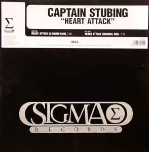 Cover Captain Stubing - Heart Attack (12) Schallplatten Ankauf