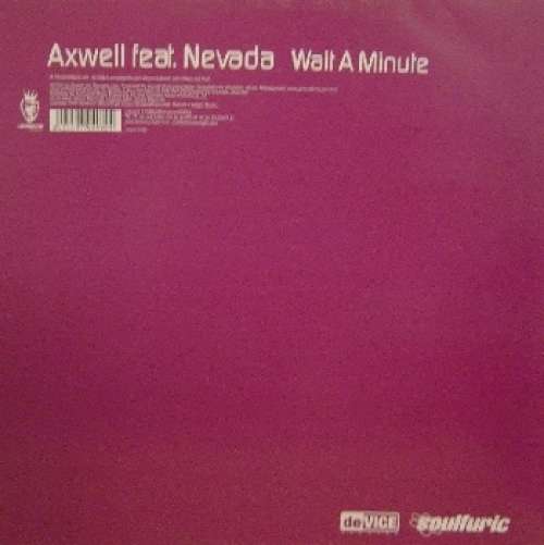Cover Axwell Feat. Nevada (16) - Wait A Minute (12) Schallplatten Ankauf