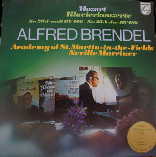 Cover Mozart* - Alfred Brendel - Academy of St.Martin-in-the-Fields* - Neville Marriner* - Klavierkonzerte Nr. 20 D-moll KV 466 / Nr. 23 A-dur KV 488 (LP, Comp) Schallplatten Ankauf