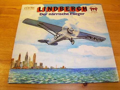 Cover Ursula Völkel - Lindbergh - Der Närrische Flieger (LP) Schallplatten Ankauf