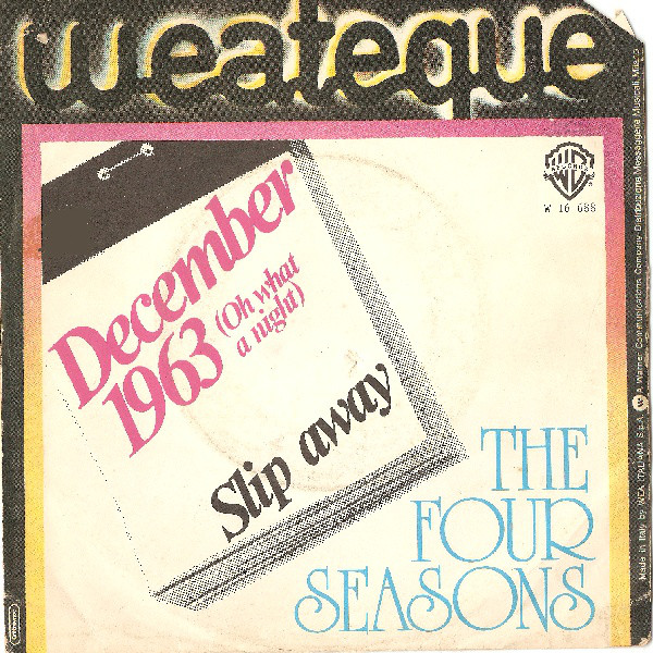 Cover The Four Seasons - December, 1963 (Oh, What A Night) (7, Single) Schallplatten Ankauf