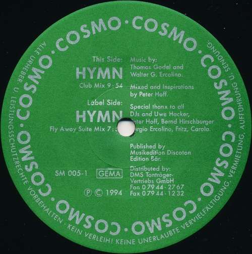 Cover Hymn Schallplatten Ankauf
