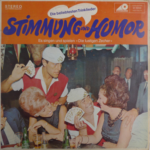 Cover Die Lustigen Zecher - Stimmung Und Humor (Die Beliebtesten Trinklieder) (LP) Schallplatten Ankauf