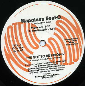 Cover Napolean Soul-O* - I've Got To Be Strong (12) Schallplatten Ankauf