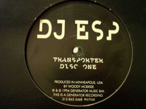 Cover DJ ESP - Transporter (2x12) Schallplatten Ankauf
