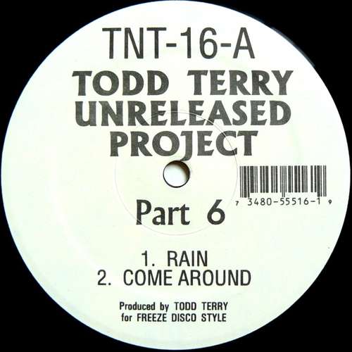 Cover Todd Terry - The Unreleased Project Part 6 (12) Schallplatten Ankauf