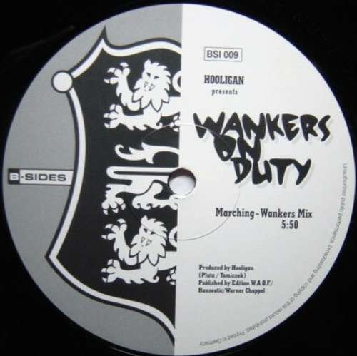 Cover Wankers On Duty Schallplatten Ankauf