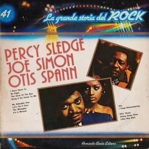 Cover Percy Sledge / Joe Simon / Otis Spann - Percy Sledge / Joe Simon / Otis Spann (LP, Comp) Schallplatten Ankauf