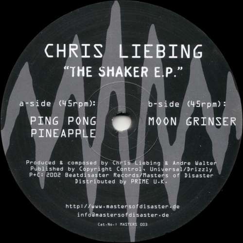 Cover Chris Liebing - The Shaker E.P. (12, EP) Schallplatten Ankauf