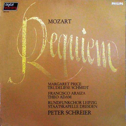 Cover Mozart* / Peter Schreier, Rundfunkchor Leipzig, Staatskapelle Dresden - Requiem (LP, Dig) Schallplatten Ankauf