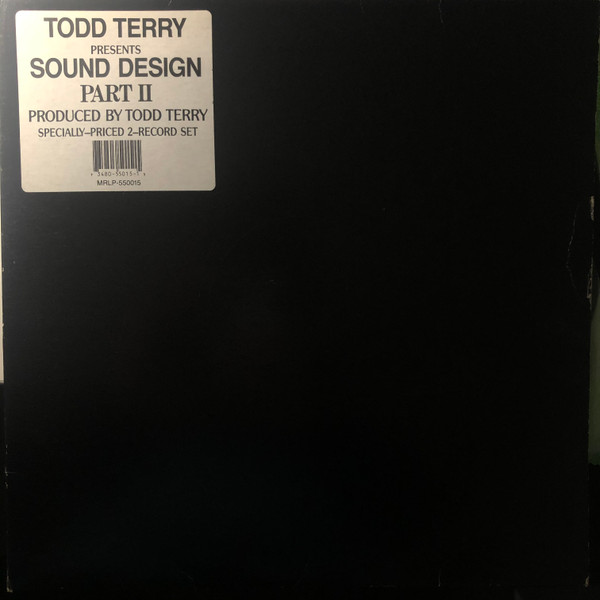 Cover Todd Terry Presents Sound Design - Sound Design Part II (2xLP) Schallplatten Ankauf