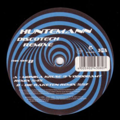 Cover Huntemann* - Discotech Remixe (12) Schallplatten Ankauf