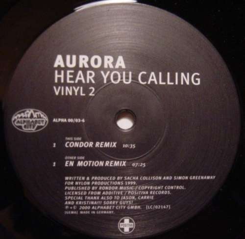 Cover Hear You Calling (Vinyl 2) Schallplatten Ankauf