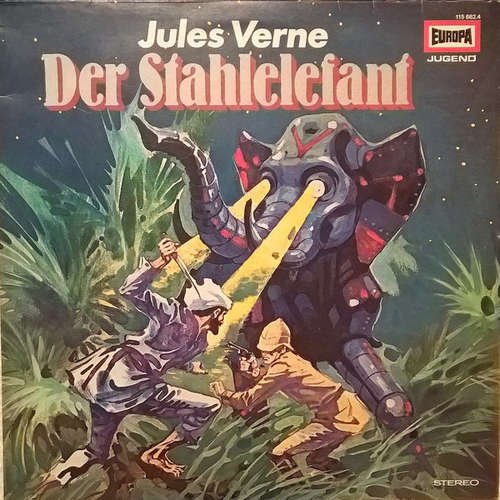 Cover Jules Verne (3) - Der Stahlelefant (LP) Schallplatten Ankauf