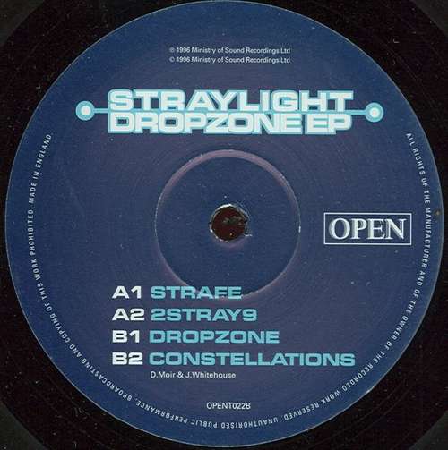 Cover Straylight - Dropzone EP (12, EP) Schallplatten Ankauf