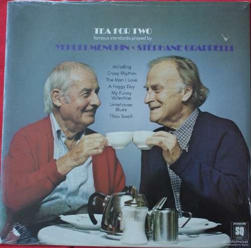 Cover Stéphane Grappelli & Yehudi Menuhin - Tea For Two (LP, Quad) Schallplatten Ankauf