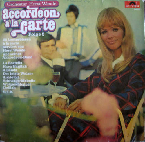 Cover Orchester Horst Wende* - Accordeon A La Carte - Folge 2 (LP, Album) Schallplatten Ankauf
