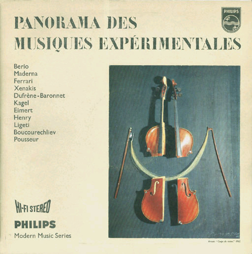 Cover Various - Panorama Des Musiques Expérimentales (2xLP) Schallplatten Ankauf