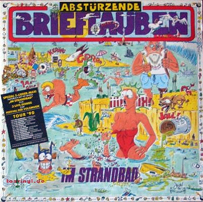 Cover Abstürzende Brieftauben - Im Strandbad (12, Maxi) Schallplatten Ankauf