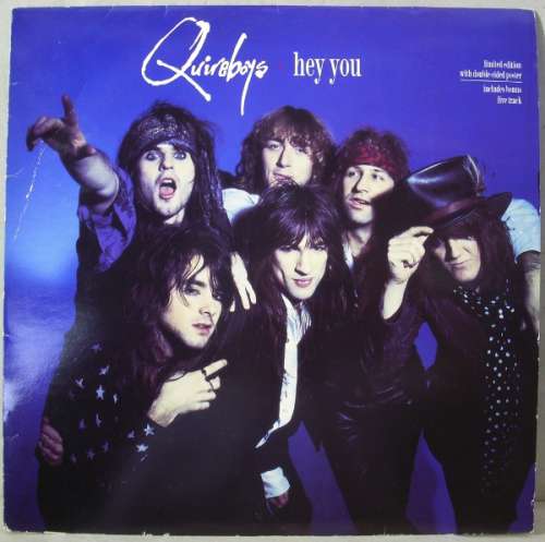 Cover The Quireboys - Hey You (12, Single, Ltd) Schallplatten Ankauf