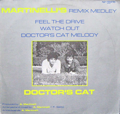 Cover Doctor's Cat - Martinelli's Remix Medley (12) Schallplatten Ankauf