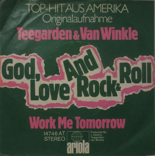 Cover Teegarden & Van Winkle - God, Love And Rock & Roll (7, Single) Schallplatten Ankauf