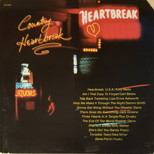 Cover Various - Country Heartbreak (LP, Comp) Schallplatten Ankauf