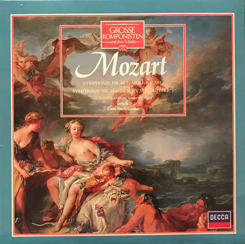 Cover Mozart* / New Philharmonia Orchestra / Carlo Maria Giulini - Symphonie Nr. 40 Und Symphonie Nr. 41 (LP) Schallplatten Ankauf