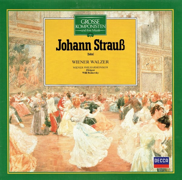 Cover Johann Strauß (Sohn)* / Wiener Philharmoniker / Willi Boskovsky - Wiener Walzer (LP) Schallplatten Ankauf